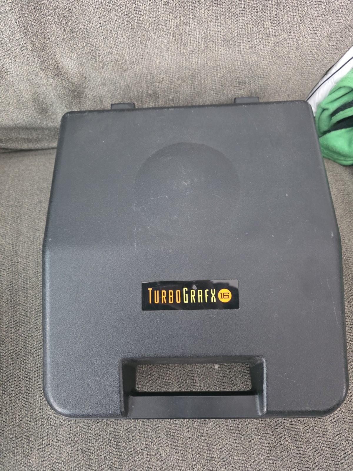 TURBOGRAFX-16 TG16 CD SYSTEM STORAGE CARRYING CASE PINS & HINGES ARE EXCELLENT!