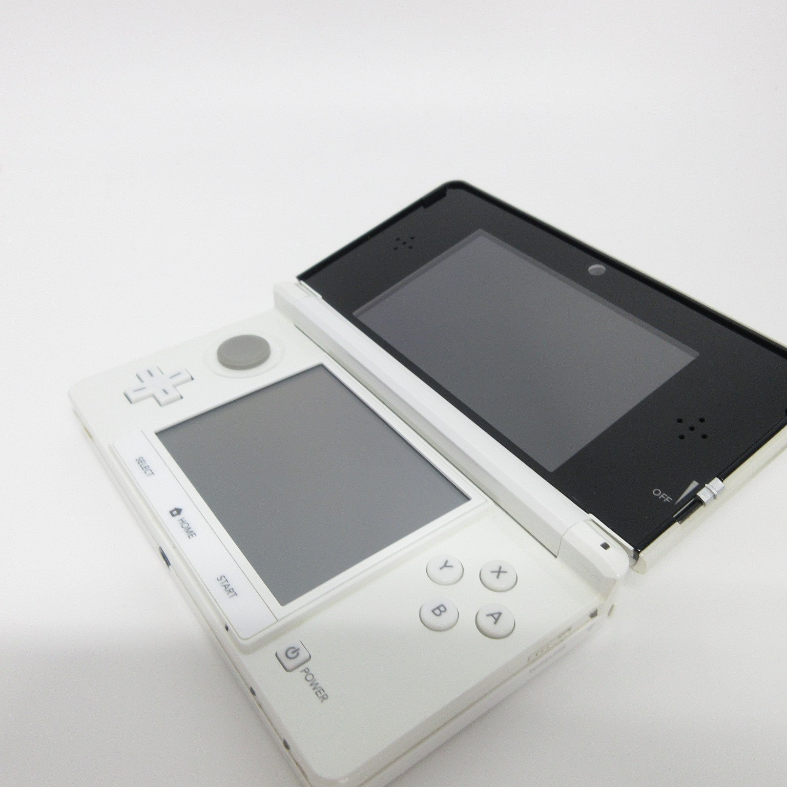 【Very Good】Nintendo 3DS Ice White Console ONLY Japanese Edition #DEN2/08/0615/01
