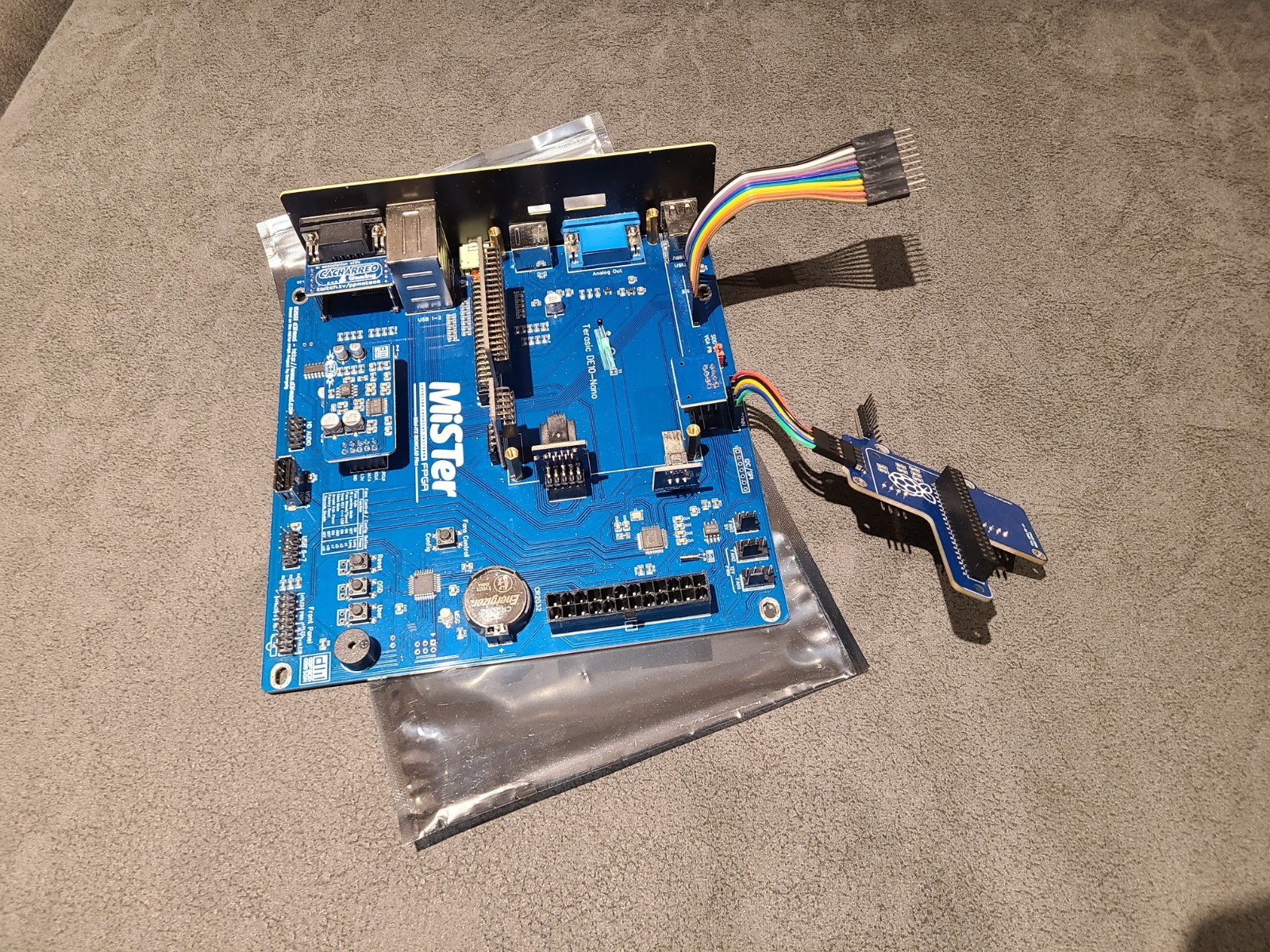D3fmod Ironclad Plus Mister FPGA ITX I/O Board mt32pi Hat, Hi-fi SoundBlaster