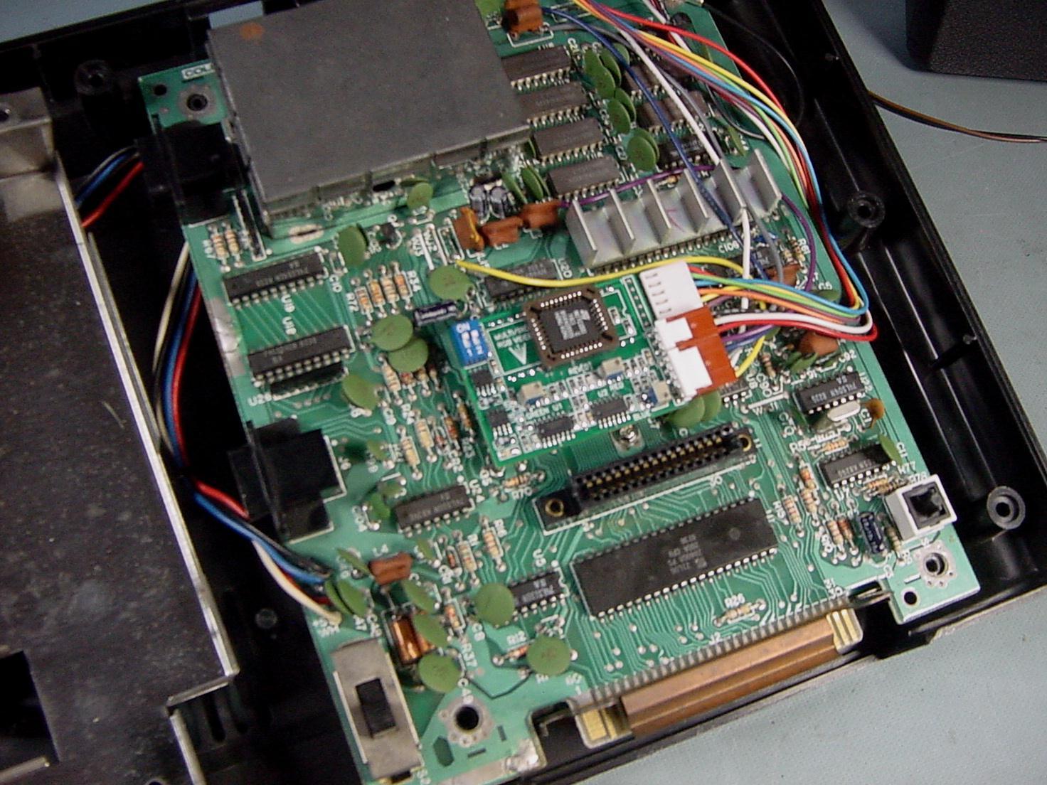 COLECOVISION RGB / CGA CONVERSION KIT (with 3in1 bios upgrade)