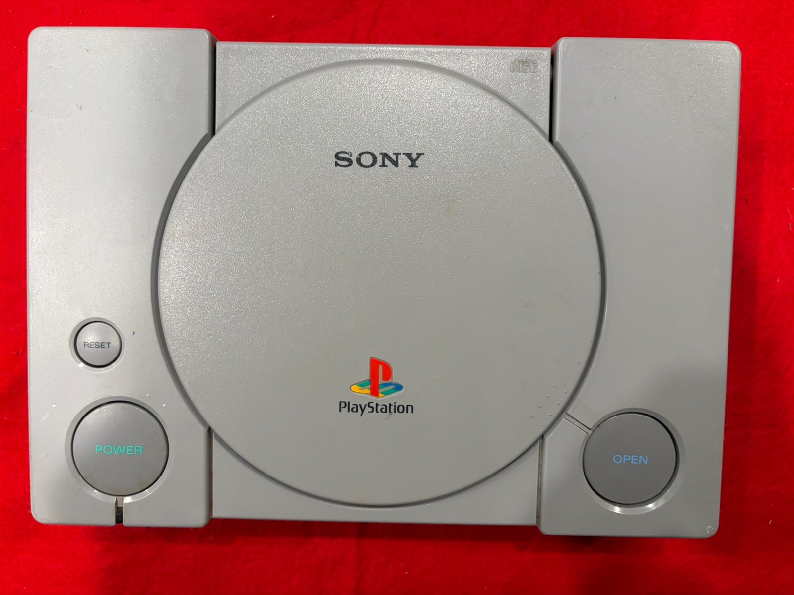 SONY PS1 Playstation 1 with 2 controller, 1 Game and power cable, Tested