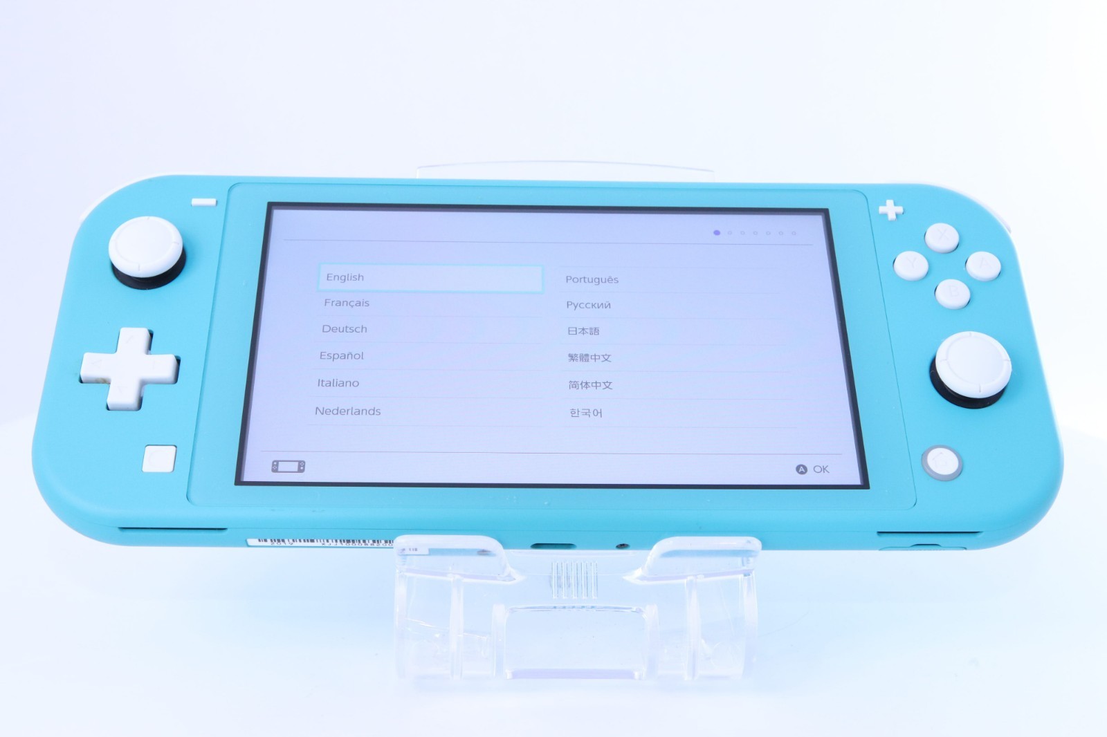 Nintendo Switch Lite Turquoise [Rank :S] W/USB cable【 Region Free 】