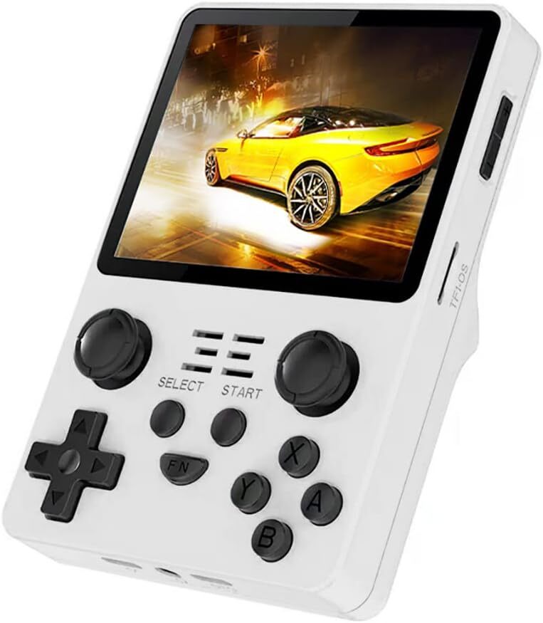 PixeI PIay Handheld Game Console 3.5 inch Preinstalled Video Games 64GB White
