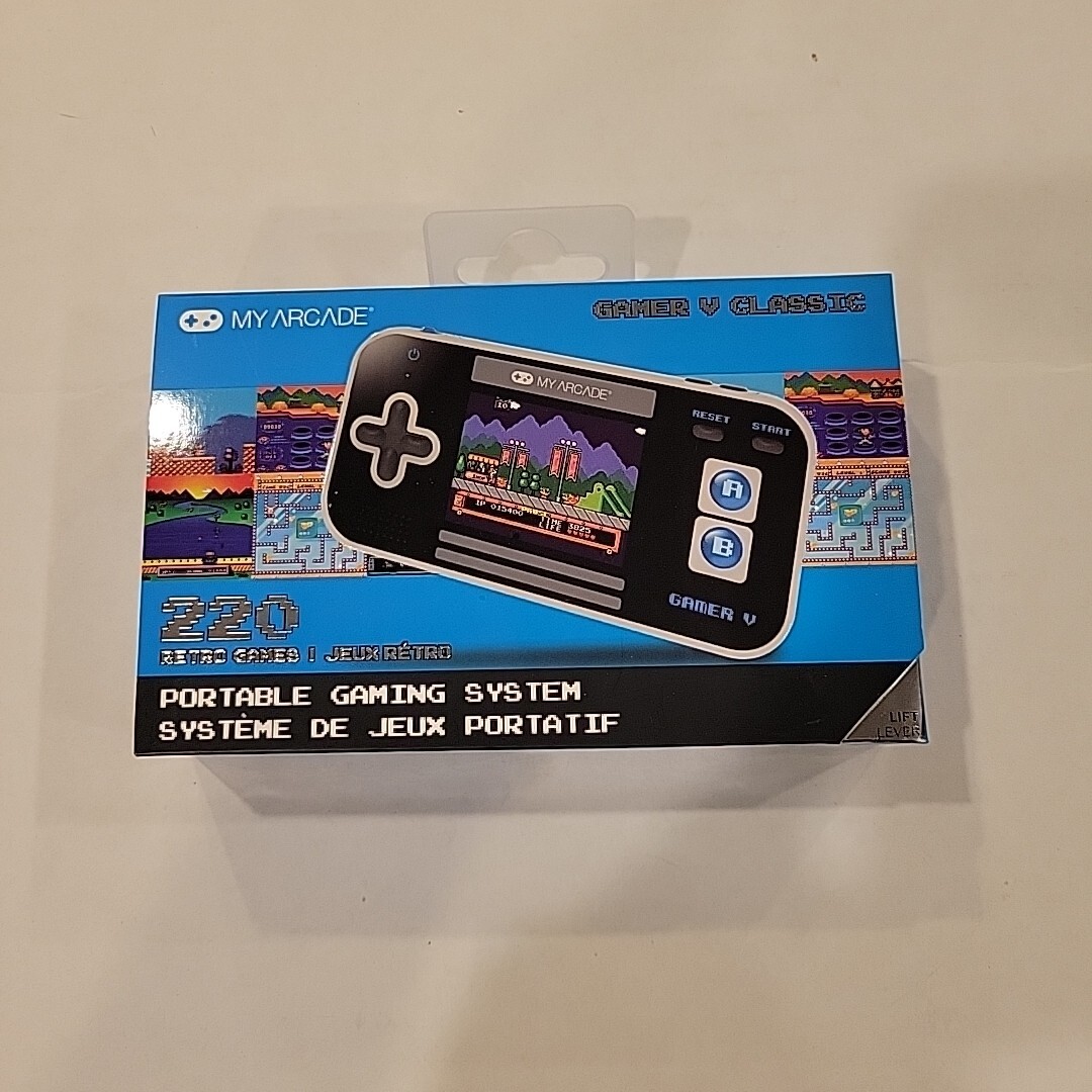 My Arcade GAMER V CLASSIC Pocket Portable Gaming System 220 Retro Games New