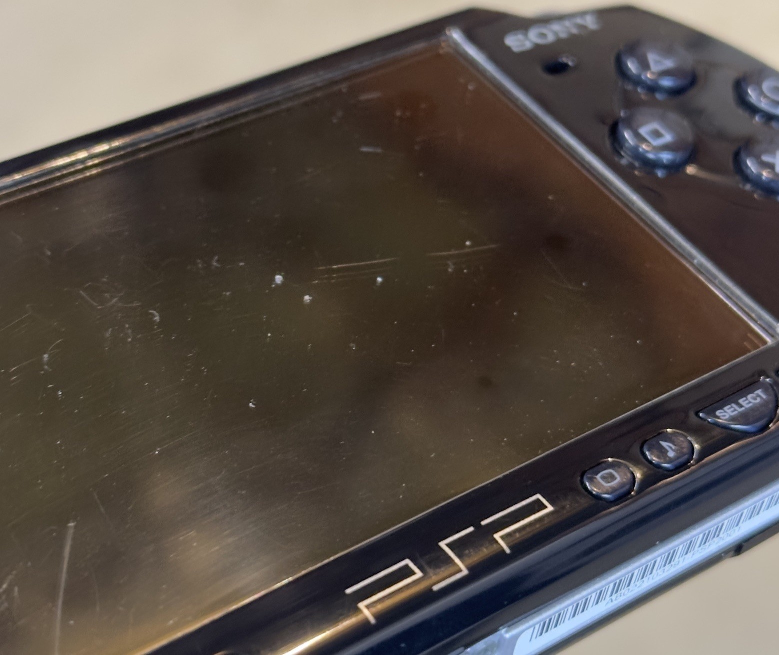 Sony PlayStation Portable PSP-2001 TESTED Black New Battery, Charger, Case READ!