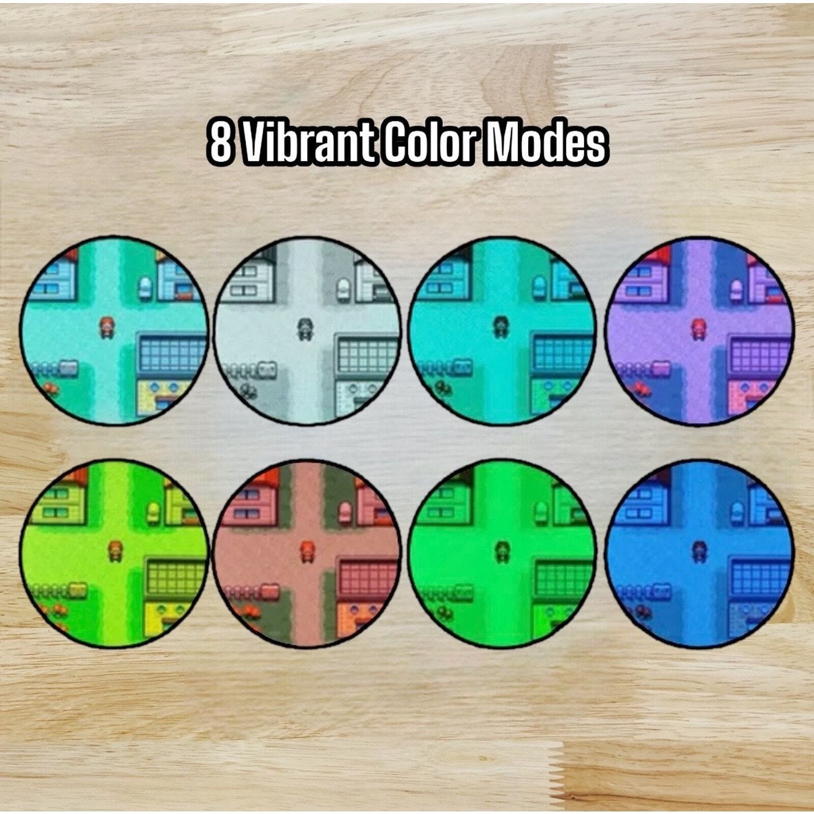 Custom Gameboy Advance – 90’s Special / IPS Backlit / USB-C Battery Kit / Gba