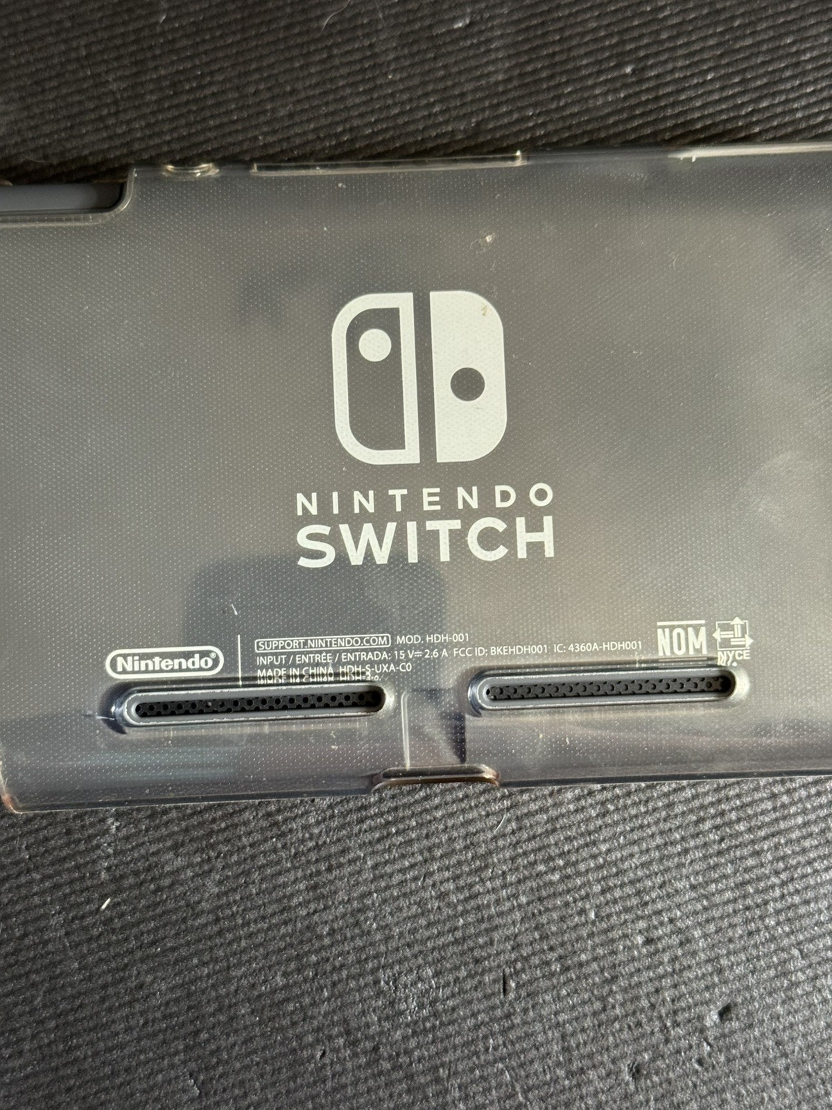 Nintendo Switch Lite Gray Handheld Console 64GB 720p Wi-Fi USB-C Charger
