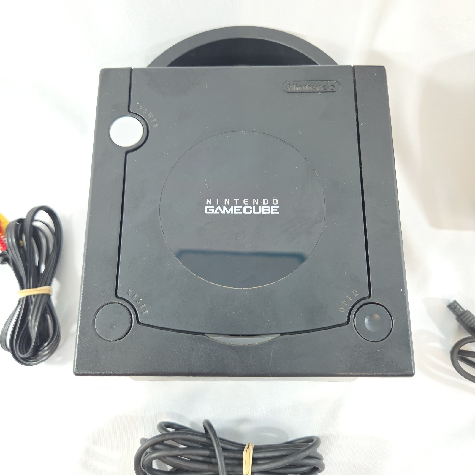 Nintendo GameCube Console Black DOL-001 With OEM Controller – Tested & Working