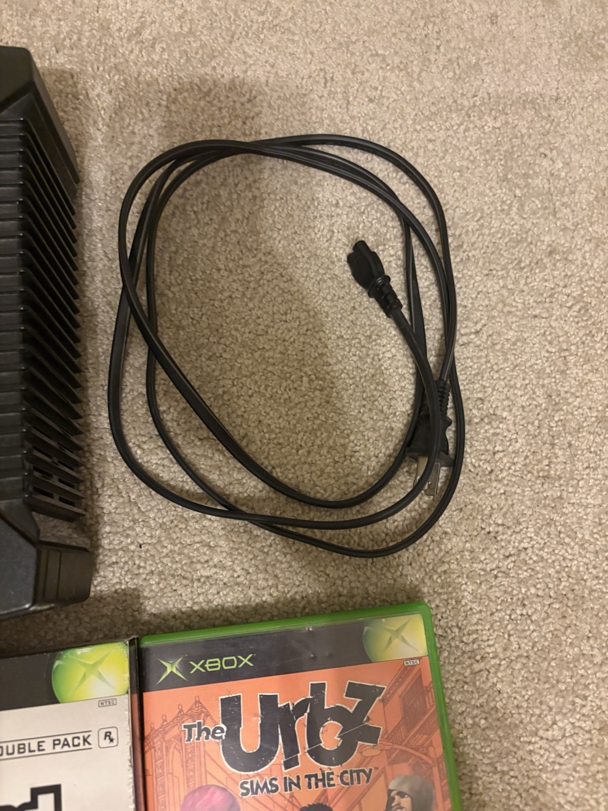 Original Xbox Console Bundle W/ OEM Controllers + 5 Games – READ DESCRIPTION