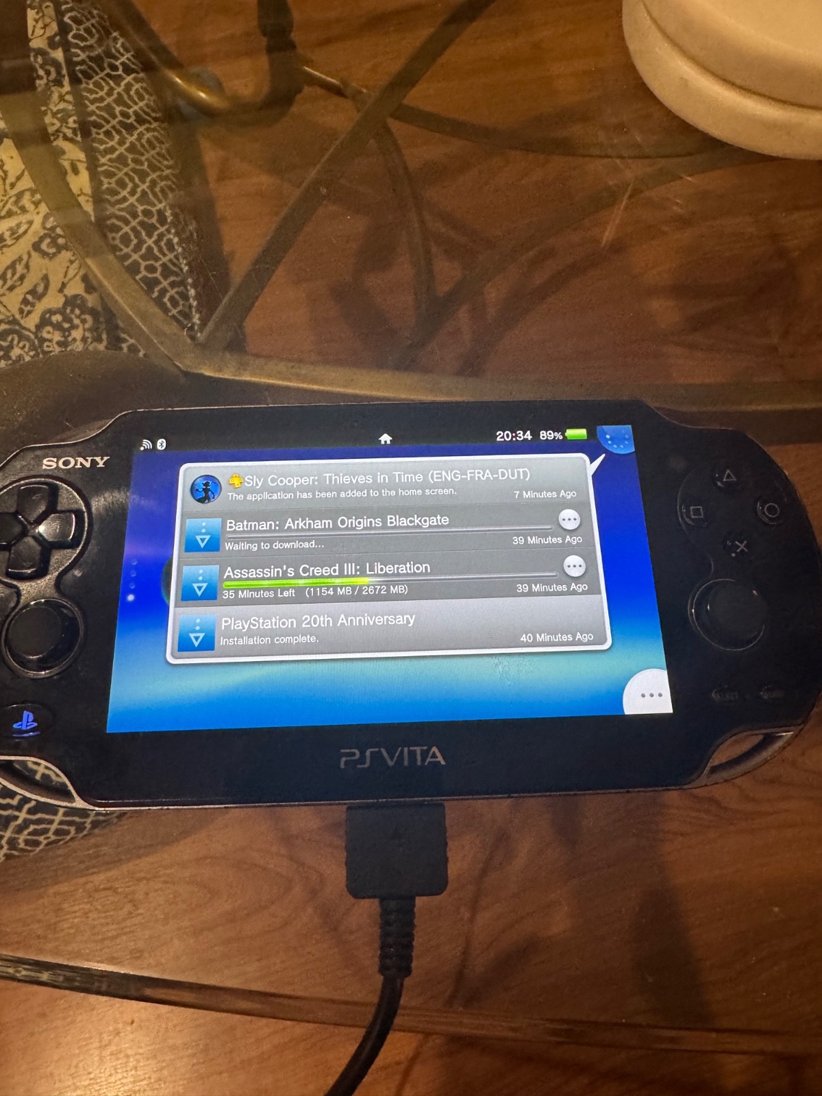 Sony PlayStation Vita PCH-1000 128GB Wi-Fi Console – Black