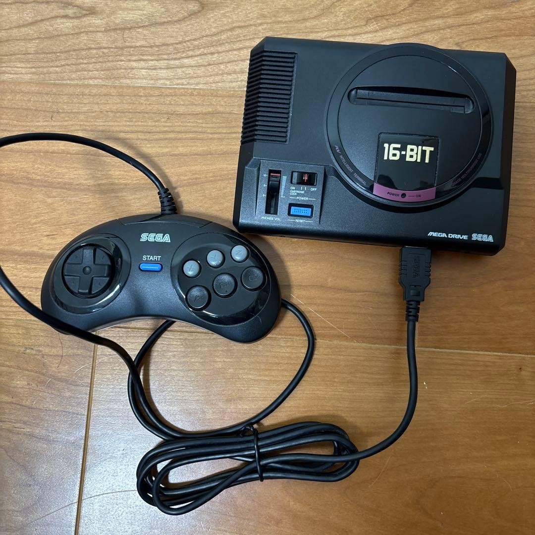 SEGA Mega Drive Mini power supply USB cable and HDMI cable not