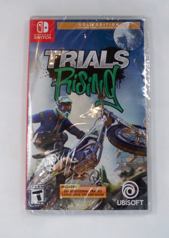 Trials Rising Gold Edition Switch Brand New Game (Multiplayer, 2019 2.5D Racing)