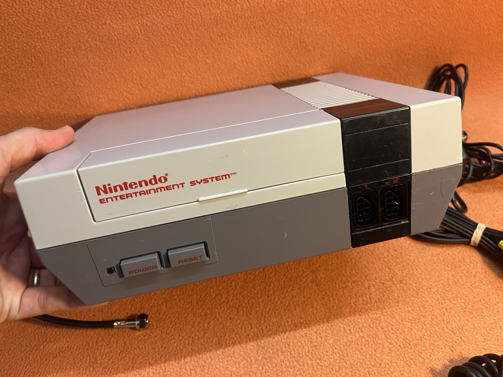 Nintendo NES Original System Console OEM Controller Bundle Official Lot Tested!