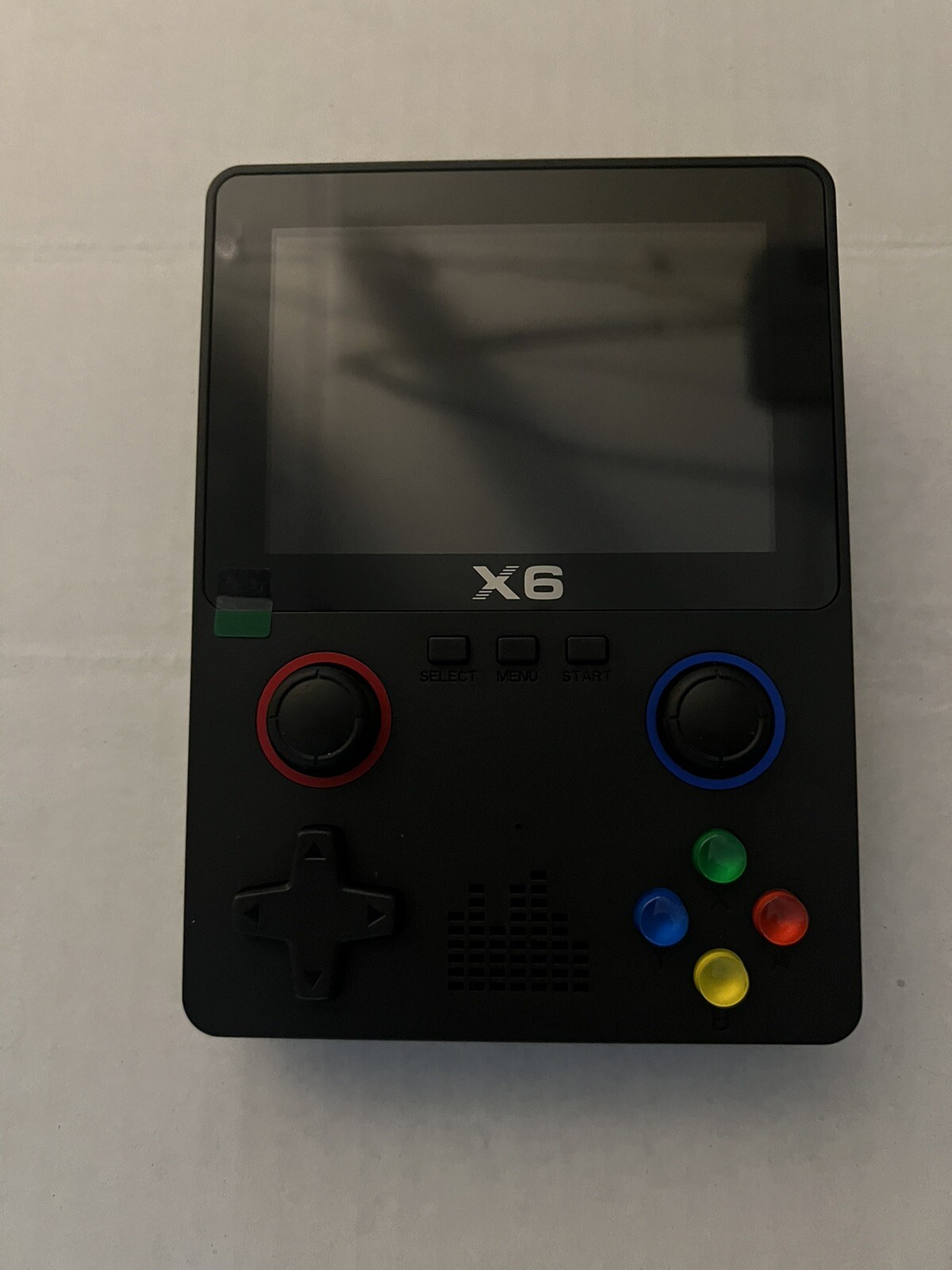 (Black)X6 3.5Inch IPS Screen Handheld 10,000 Game Player With 11 Simulators