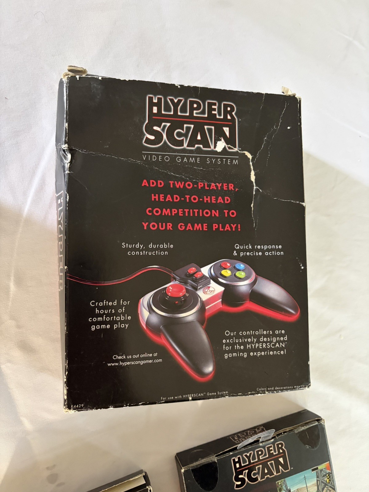 Mattel Hyperscan Console New Complete (Rough Box) System + 3 Games & 5 Boosters