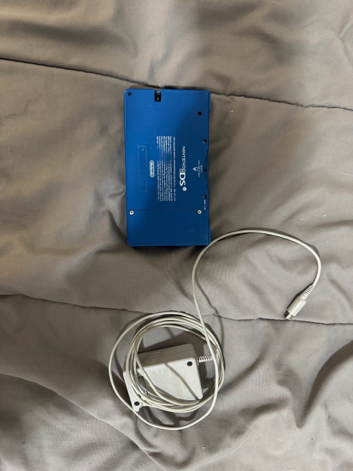 Nintendo DSi Light Blue Handheld Console with Charger