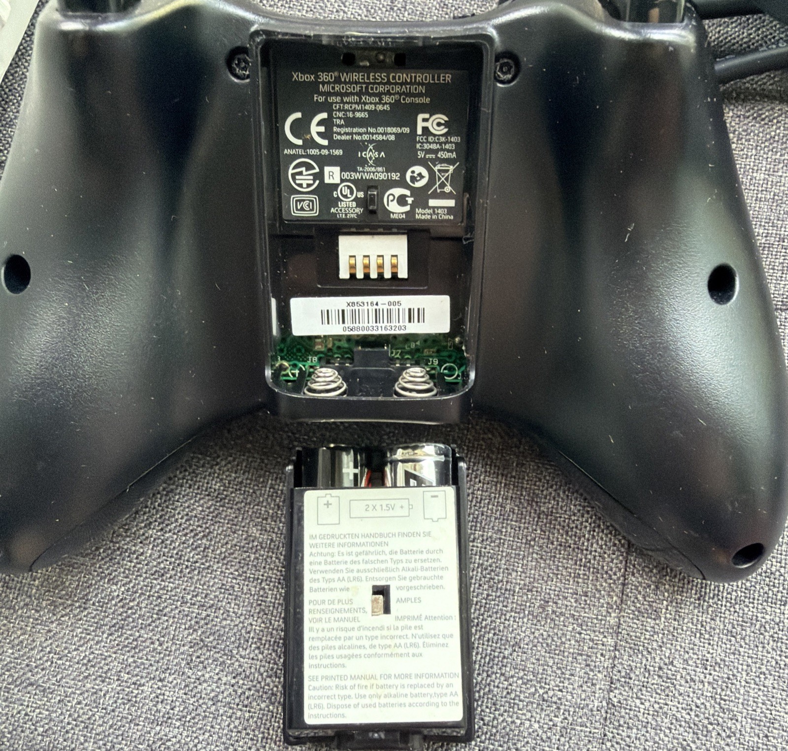 Xbox 360 Slim 1439 250gb, Cords, 3 Games, Kinect, Controller, More Bundle Tested