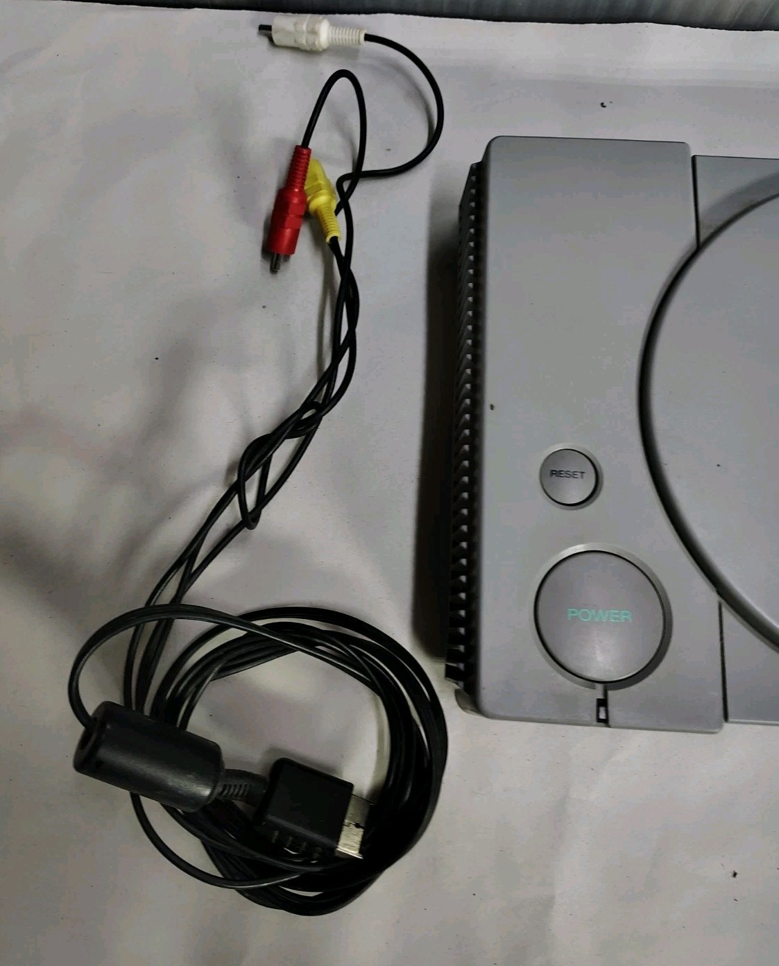 Sony PlayStation 1 Model SCPH-7501 Video Game Home Console Parts Only W/ Cords