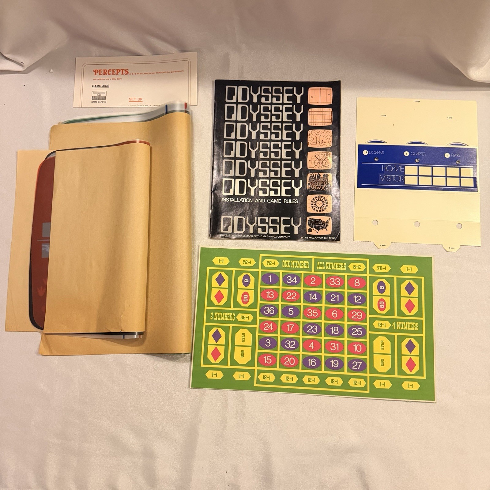 1972 Magnavox Odyssey (Run 1) 1TL200 Vintage Console W/ Original Box