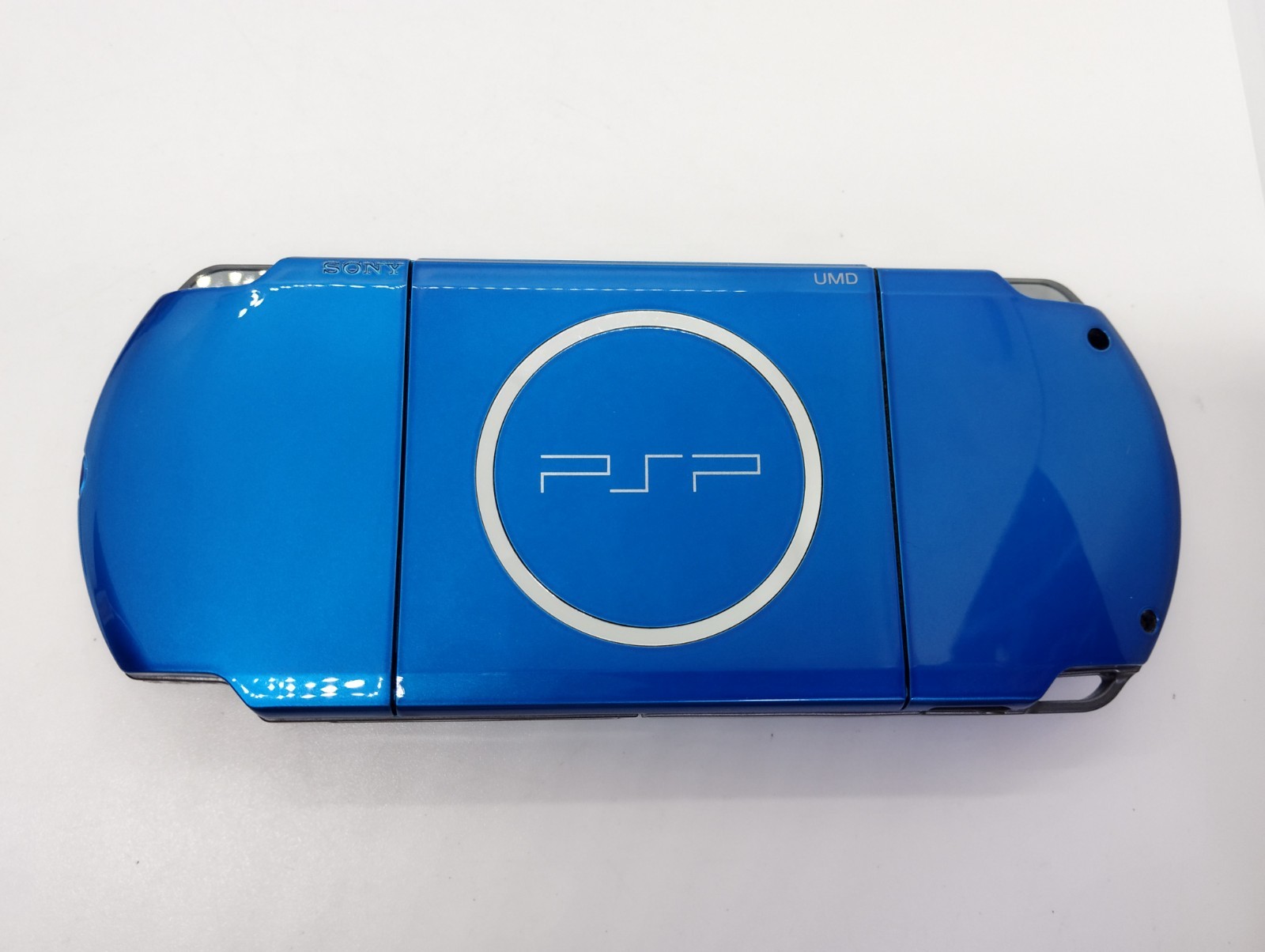 PSP-3000 SONY PSP Playstation Portable Console Marine Blue RARE COLOR W/Charger