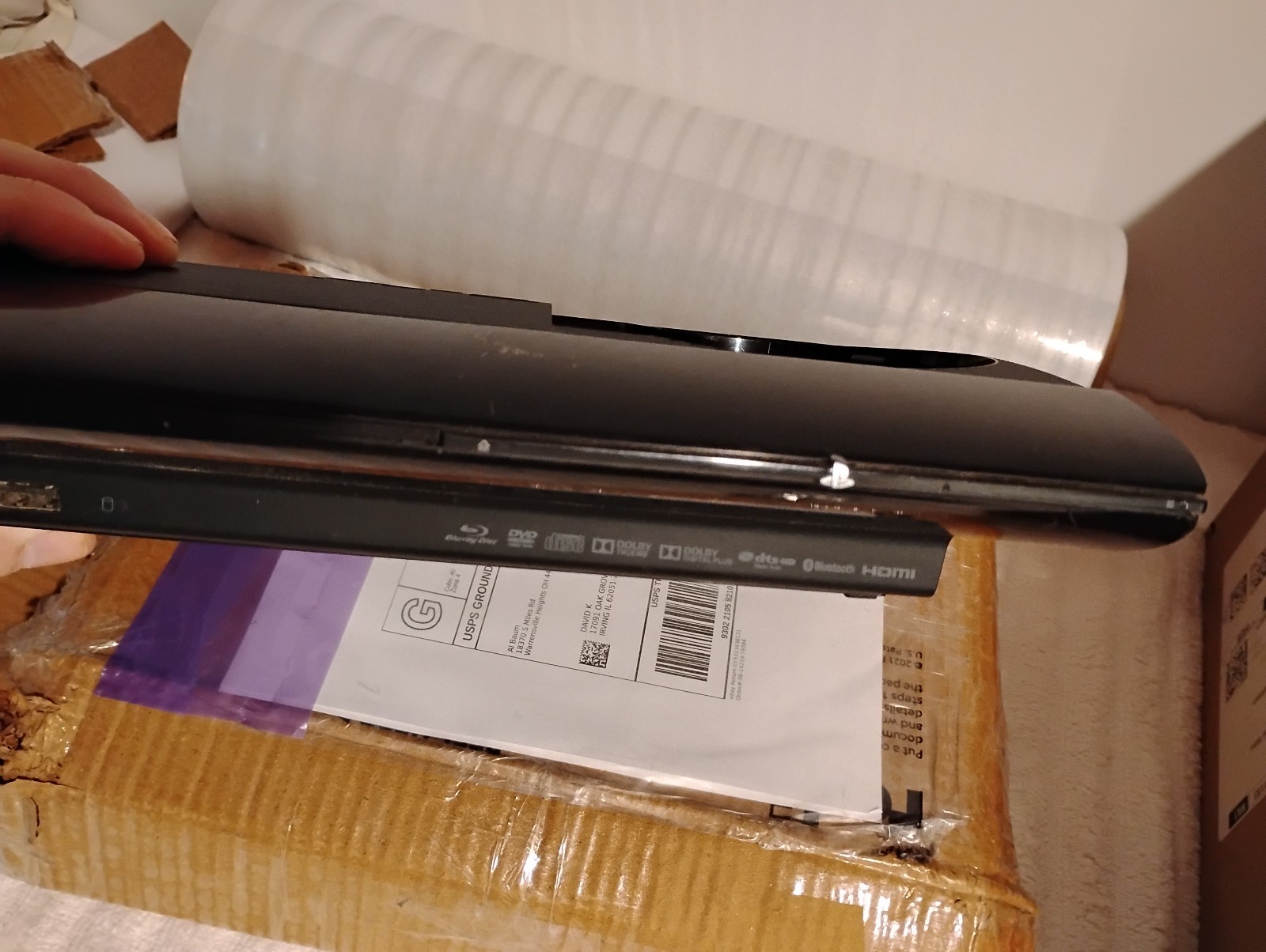 Sony PlayStation 3 Super Slim – 500 GB – Black Console with cords