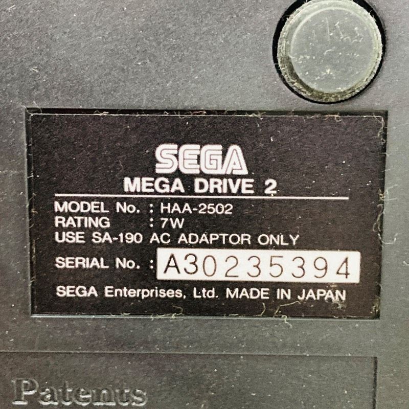 Tested and Working Ready to Play Includes Box Manual SEGA Mega Drive 2 HAA 2502