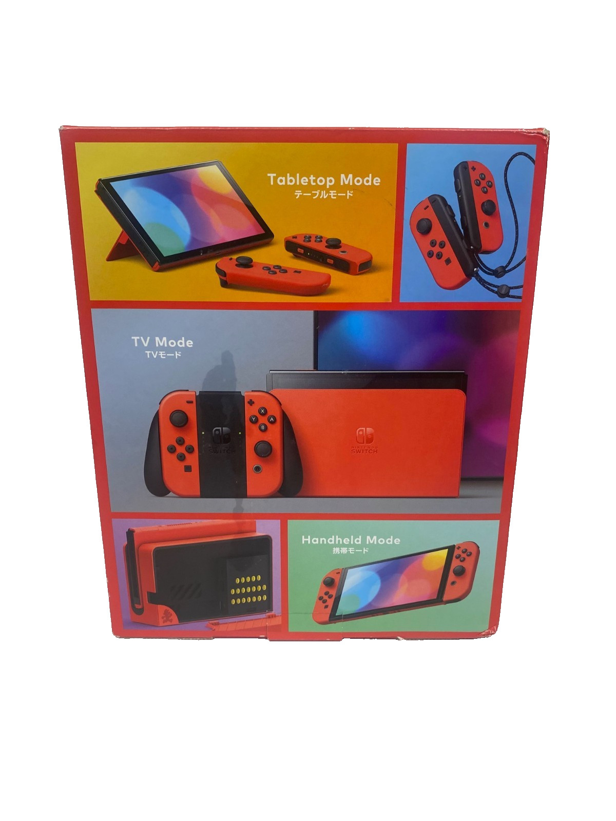 Nintendo Switch (OLED Model) HEG-001 Mario Red Edition 64GB Console