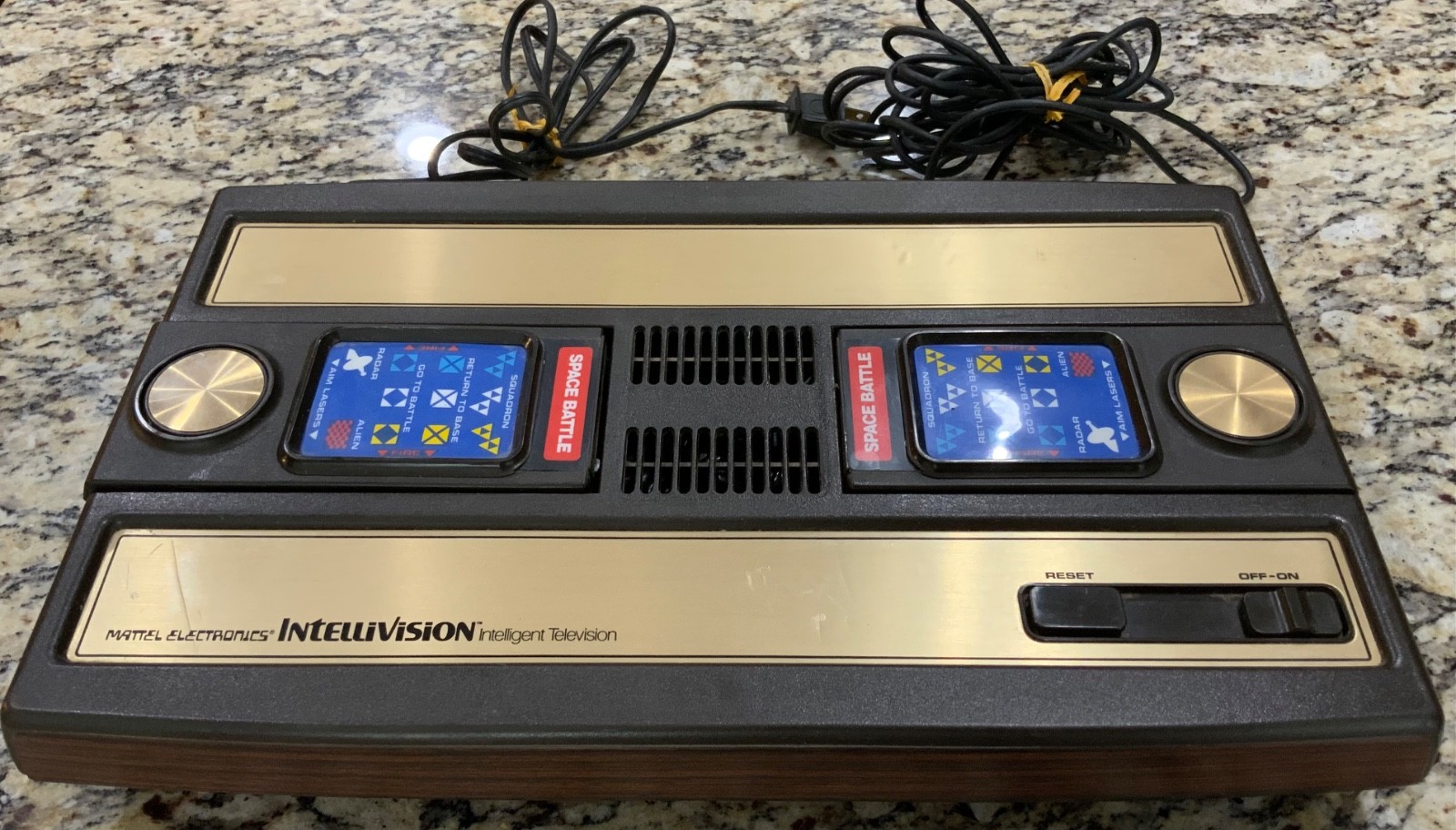 1979 Mattel Electronics Intellivision 2609 Video Game System Console Parts Only