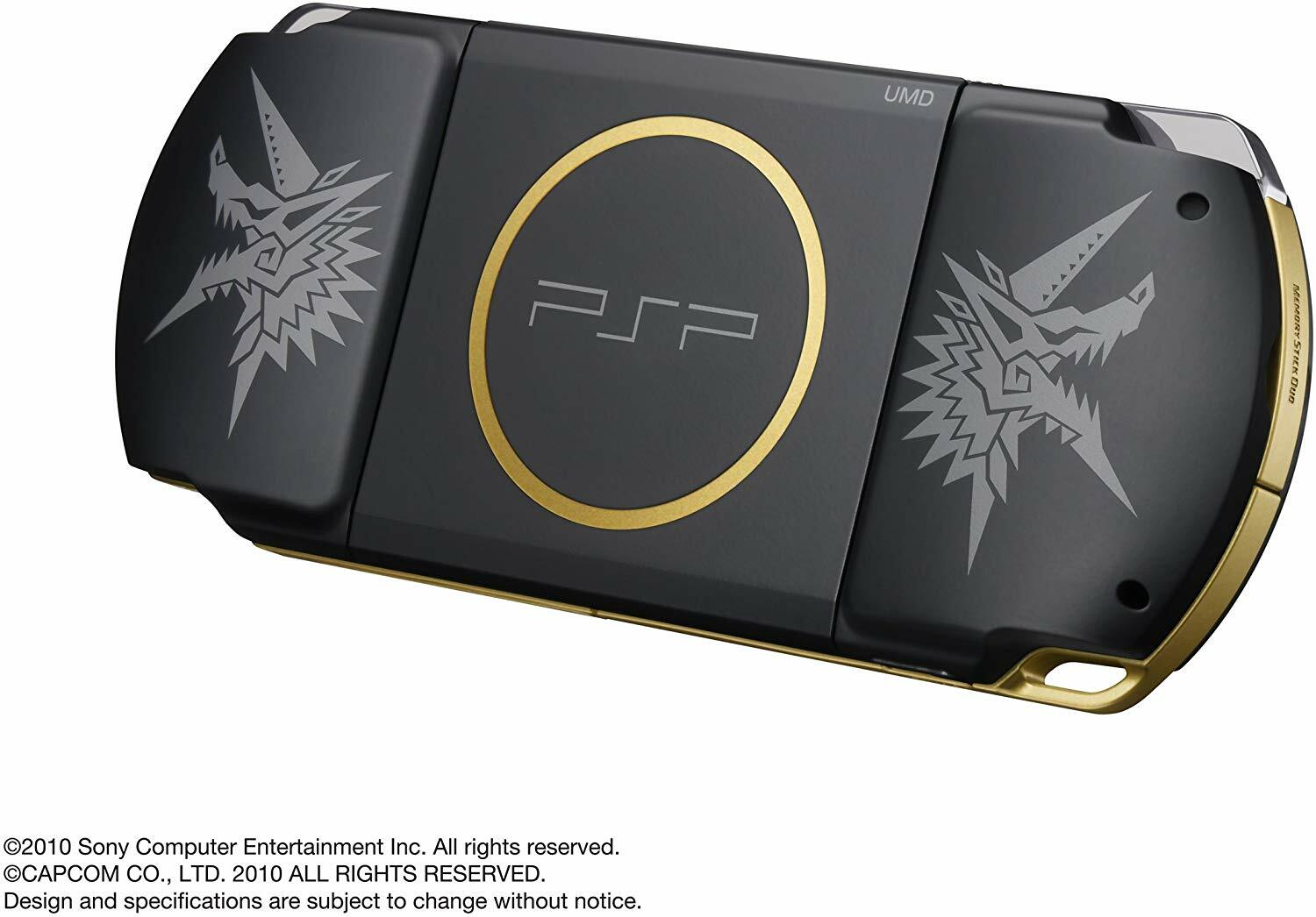PSP Monster Hunter 3Rd Hunters Model 3000 MHB Console Charger Battery [CC]