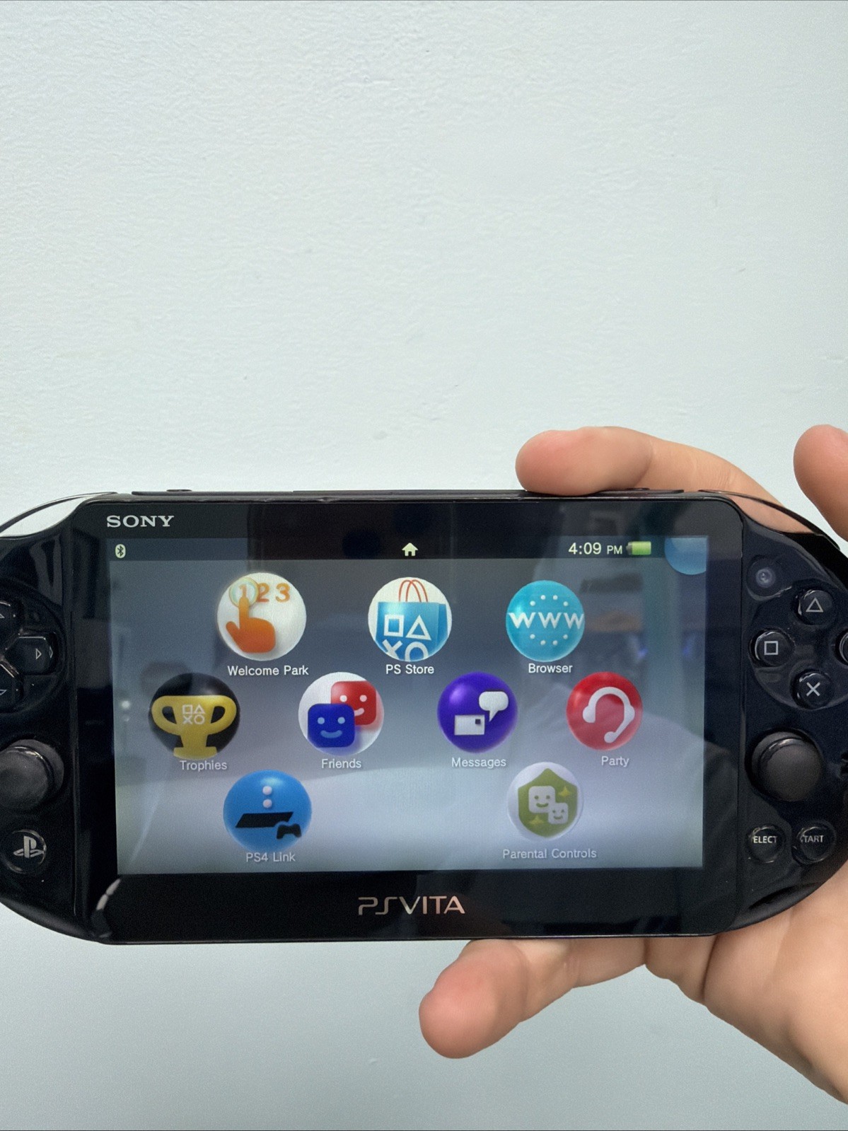 Sony PlayStation Vita PS Vita PCH-1001 Console Black AS-IS FOR REPAIR ONLY