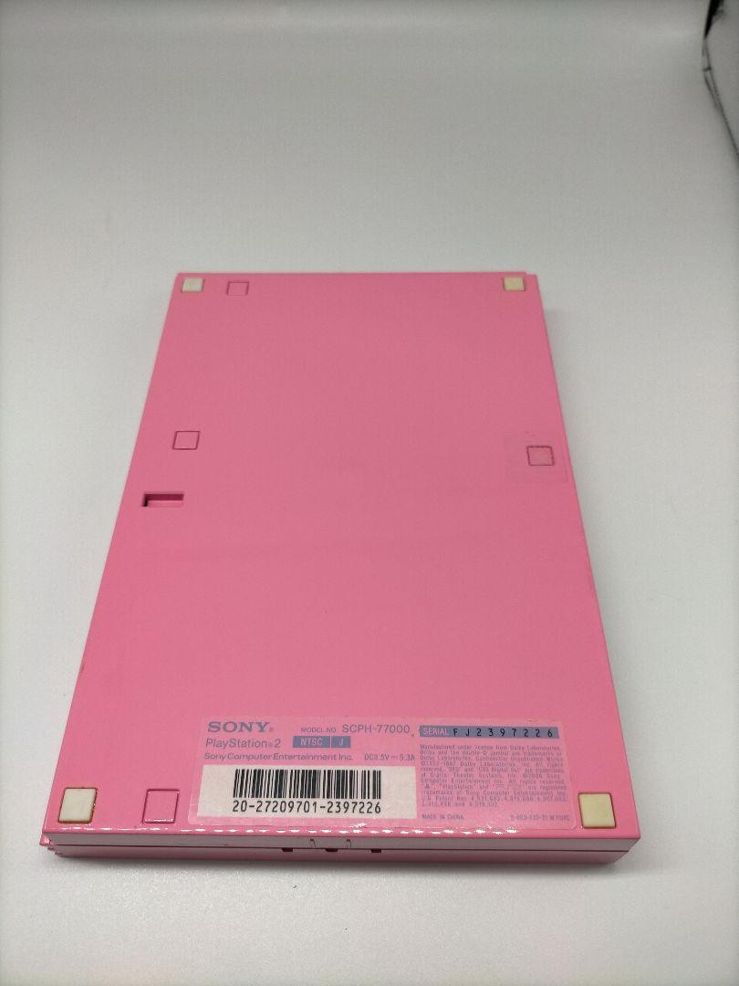 Sony SCPH-77000PK Sony Playstation 2 PS2 Slim Console Pink Limited Color Japan