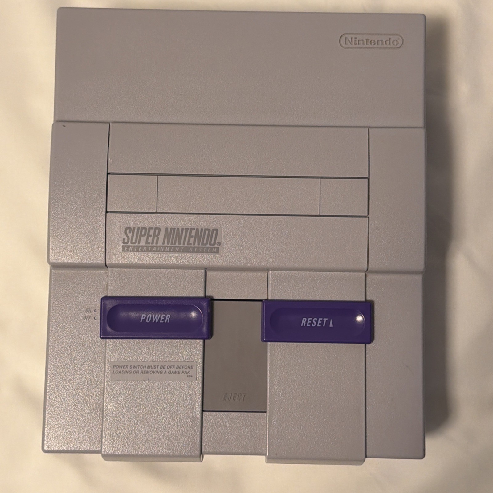 Super Nintendo SNES Console – Tested Working Cords Controllers