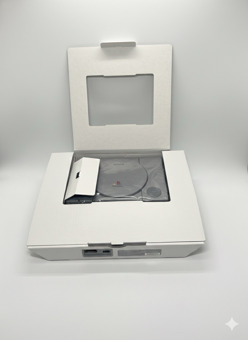 Sony PlayStation Classic Microconsole Gray Wi-Fi HDMI USB