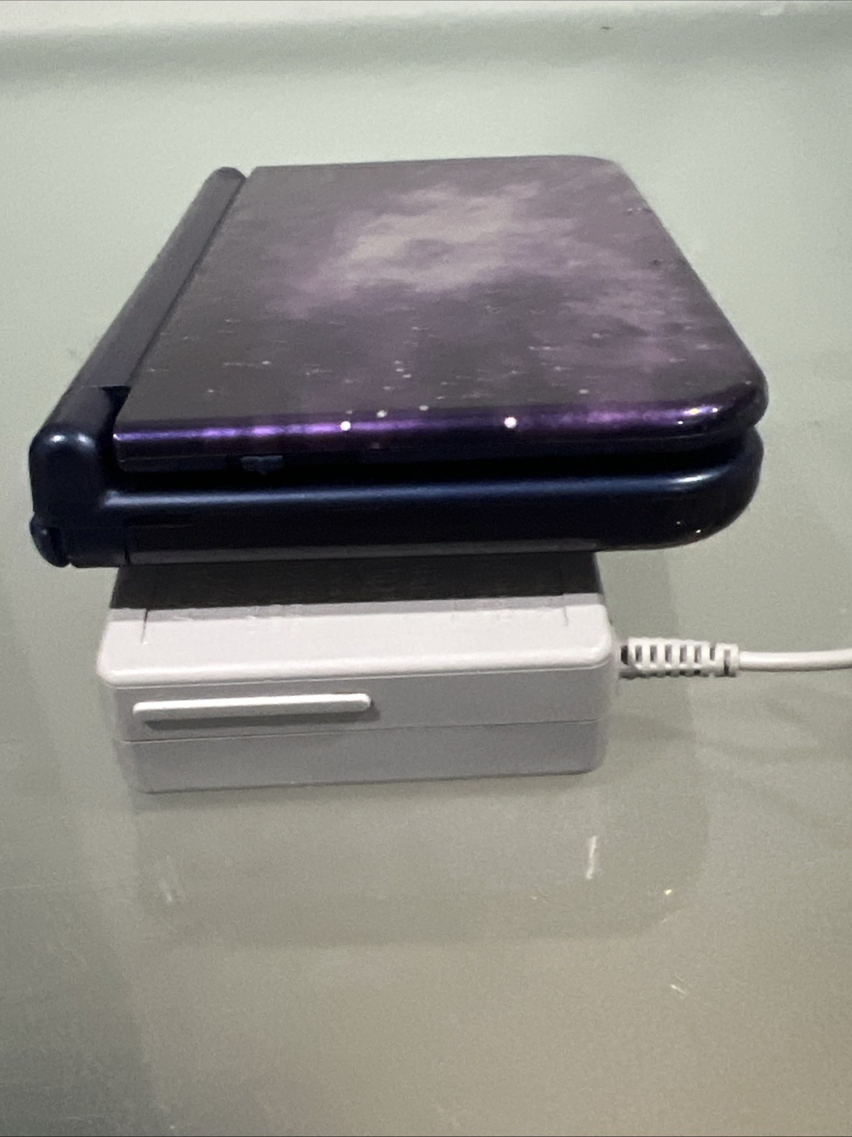 Nintendo 3DS XL Galaxy Edition Handheld Console System Purple & Super Smash Bros