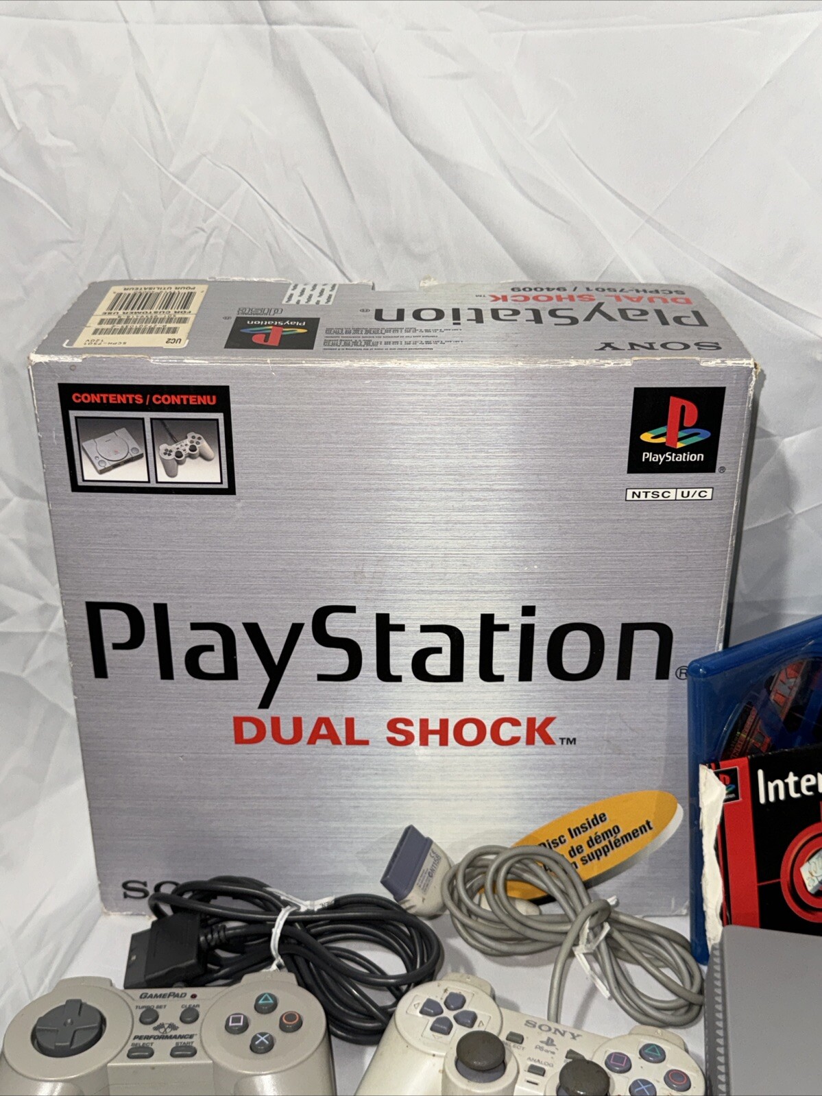 Authentic Original Sony PlayStation PS Console Complete With Many Extras -Tested