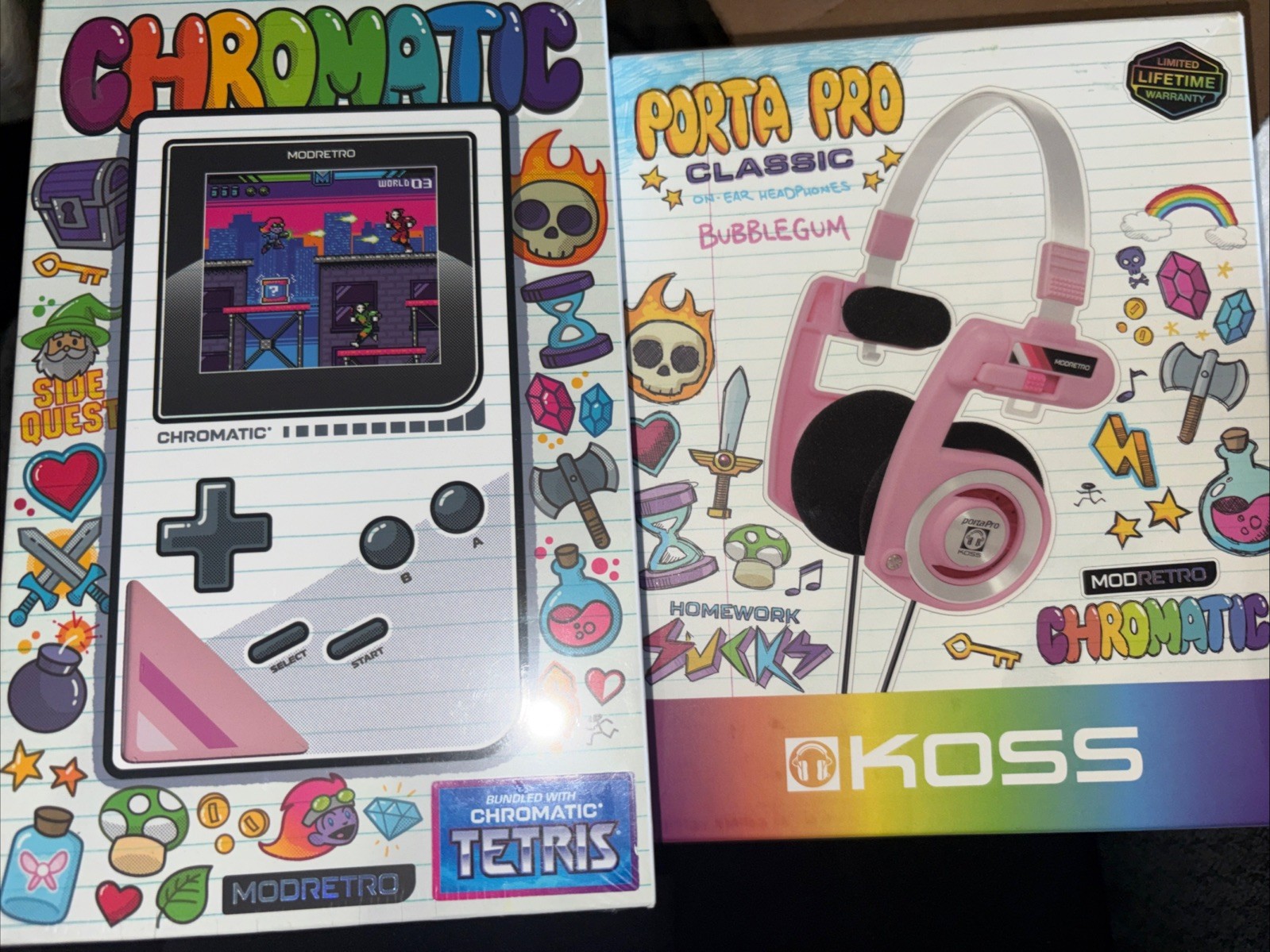 Chromatic Modretro W Porta Pro Bundle New Pink