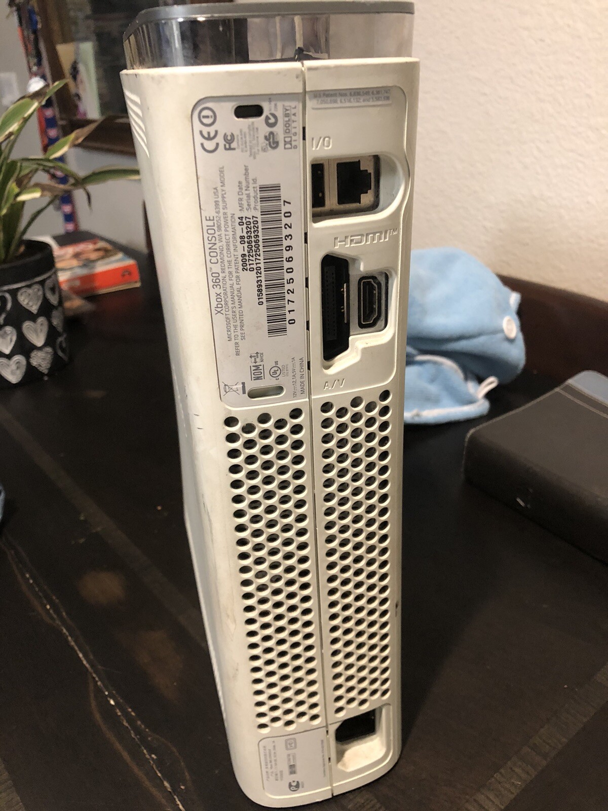 Microsoft Xbox 360 Core System Launch Edition White Console