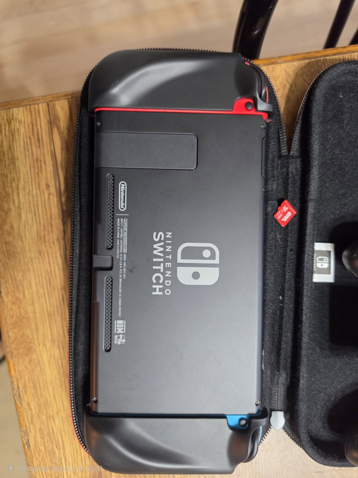 Nintendo Switch 32GB Gray Console with Neon Red and Neon Blue Joy-Con