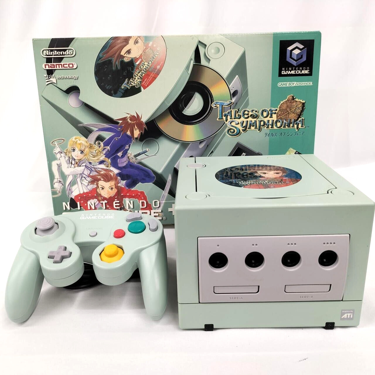 Nintendo GameCube Tales of Symphonia Enjoy Plus Pack Symphonic Green Limited