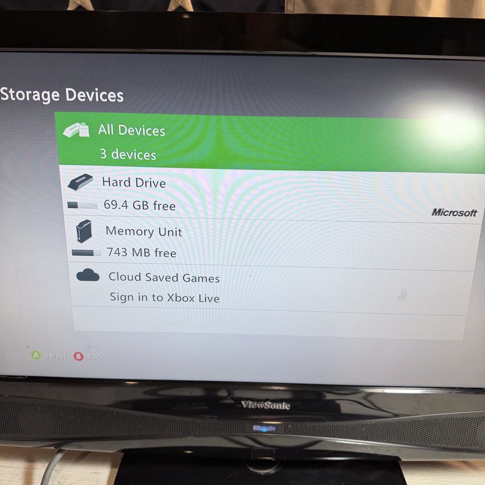 MICROSOFT XBOX 360 S Console – 80GB – OEM power Supply – Controller *READ*