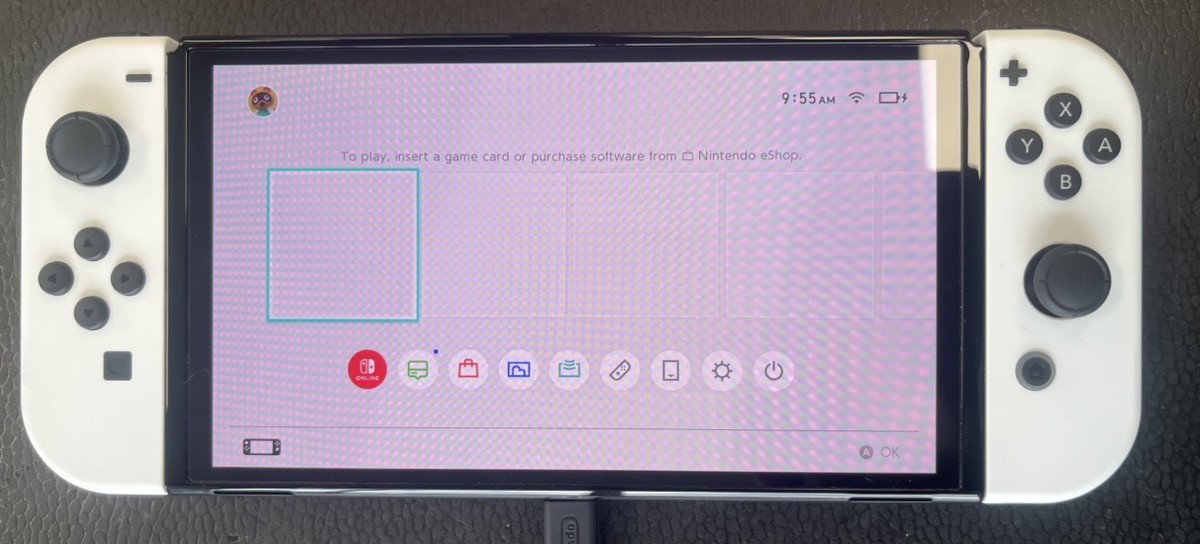 Nintendo Switch White OLED Handheld Console (HEG-001) (PD4057624)
