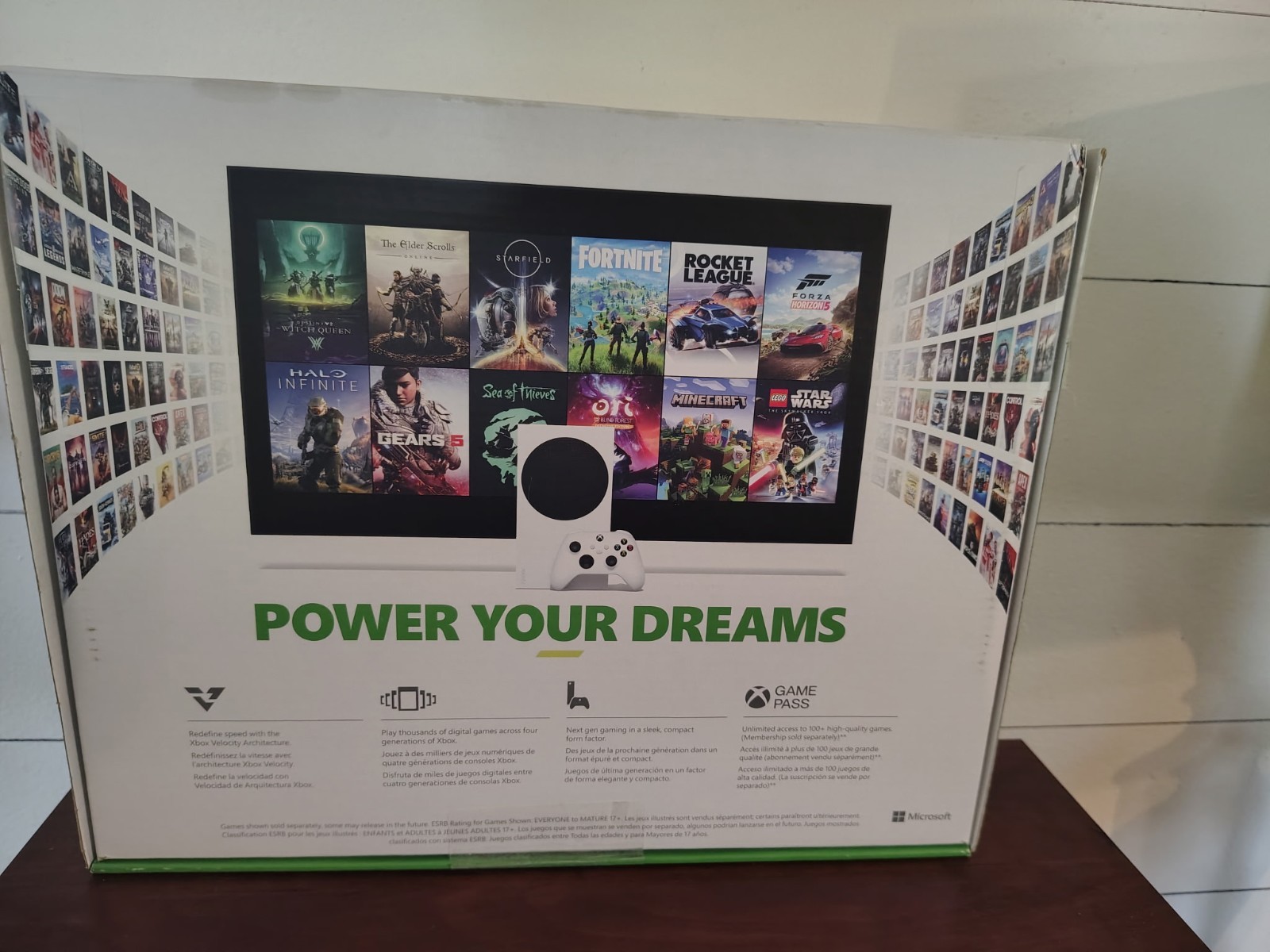 Microsoft Xbox Series S 512GB White Console[ EMPTYING BOX ONLY]