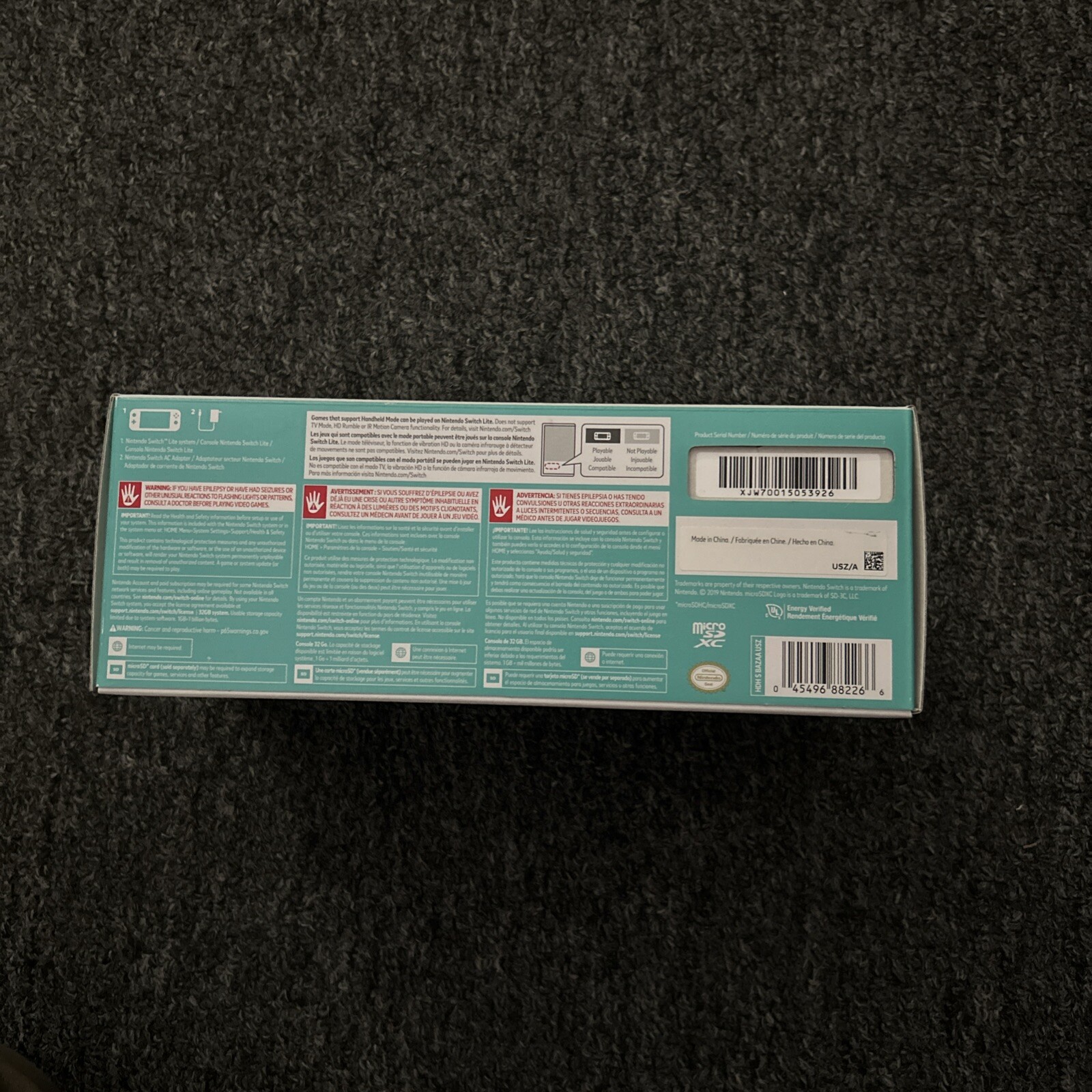 Nintendo Switch Lite [ Turquoise Edition ] NEW