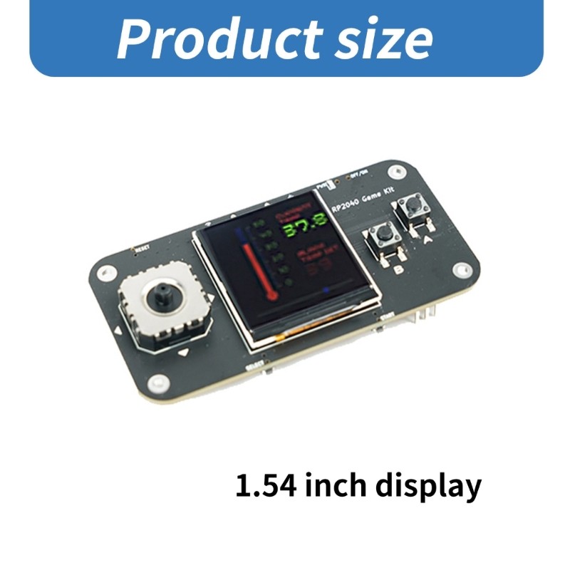 For RP2040 Small Game Console Board with 1.54″ High Resolution LCD