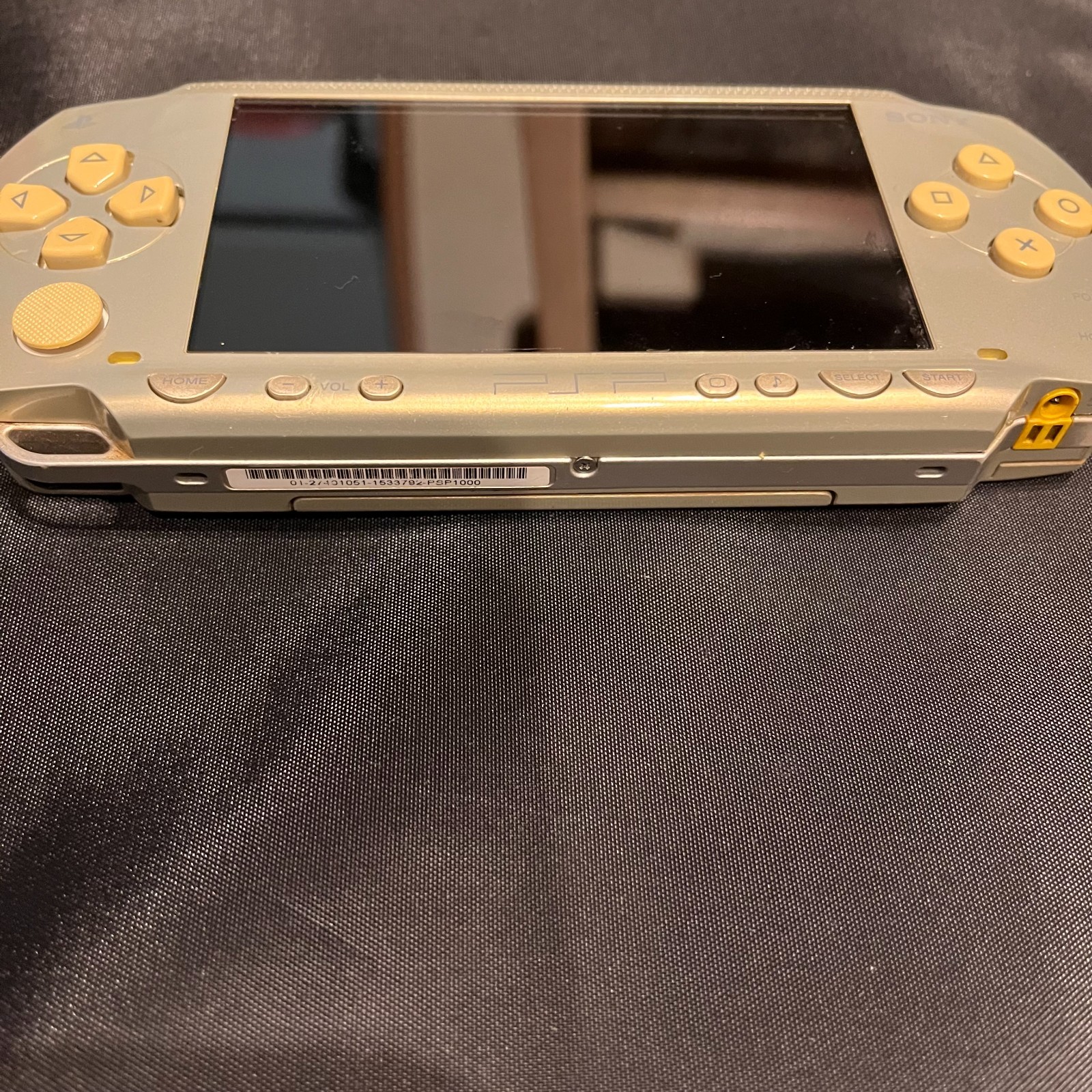 SONY PSP-1000 Gold Console Only – Tested & Working – RANK-B