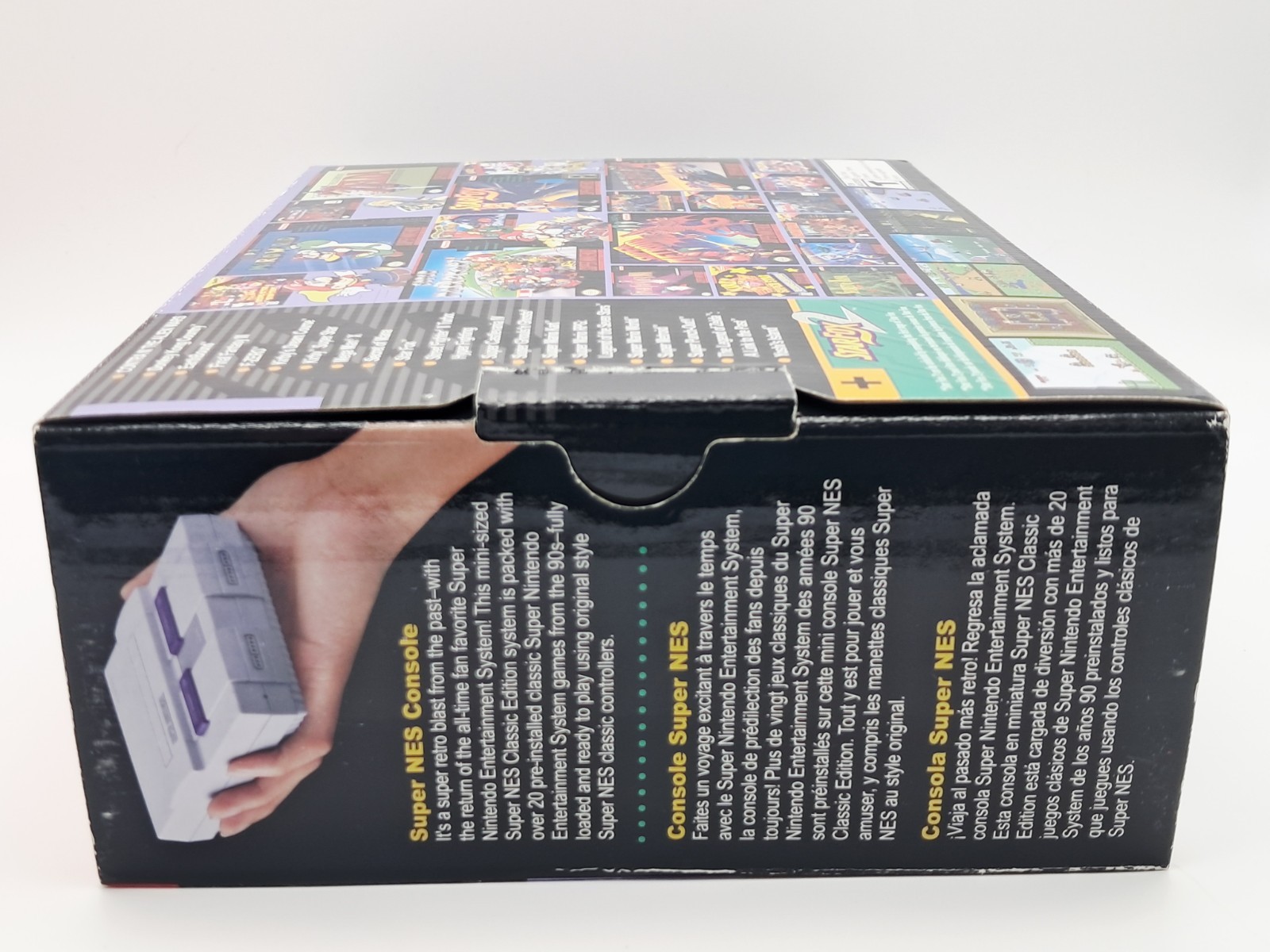 Authentic SNES Super Nintendo Entertainment System Classic Edition W/ 21 Games
