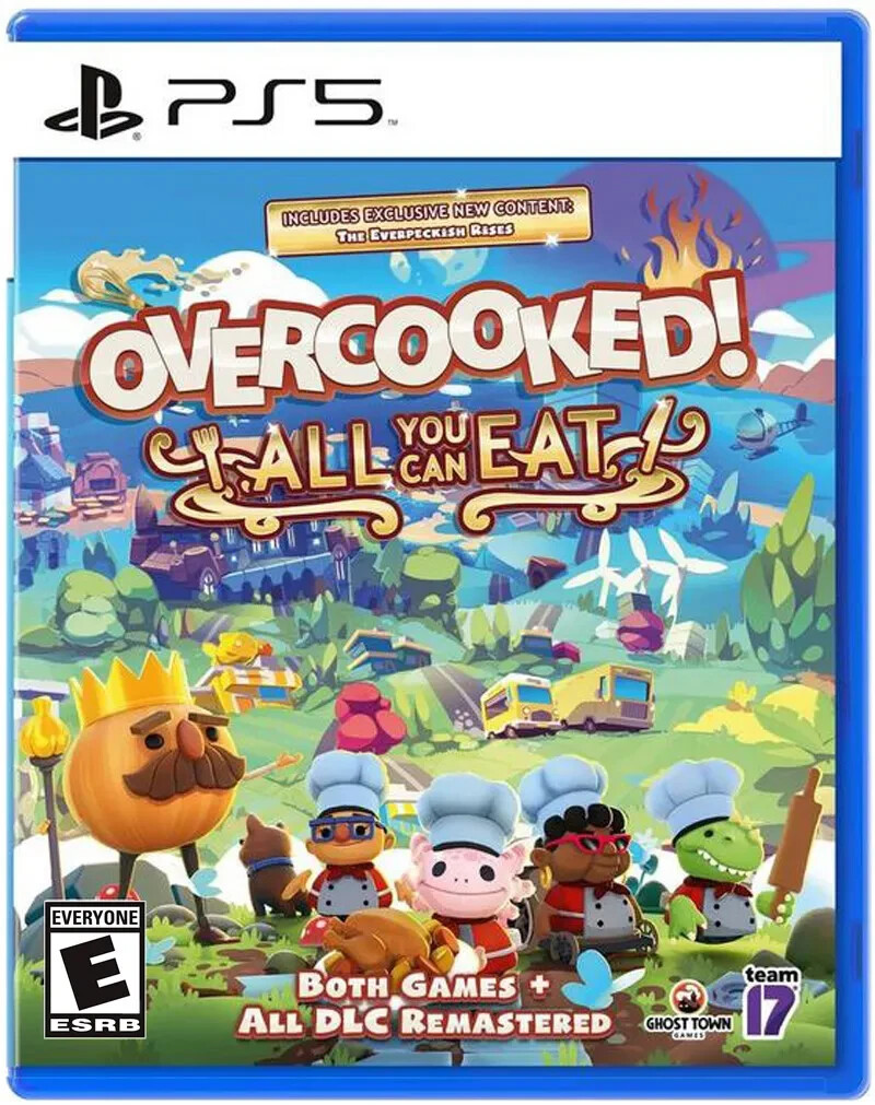 Overcooked! All You Can Eat PS5 Brand New Game Special (2020 Casual Platform)