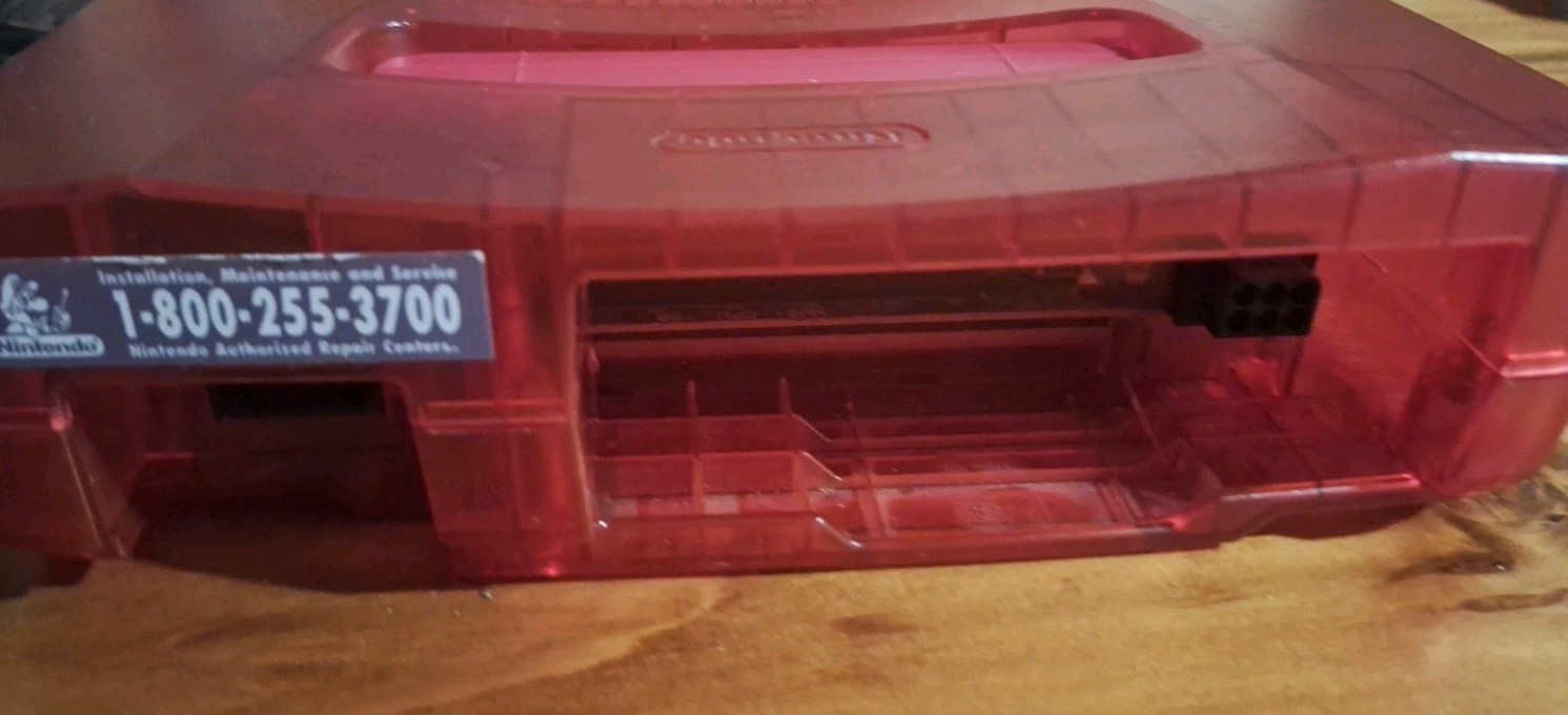 Funtastic Watermelon Red Nintendo 64 Console System W/ ExpansionPak Excellent