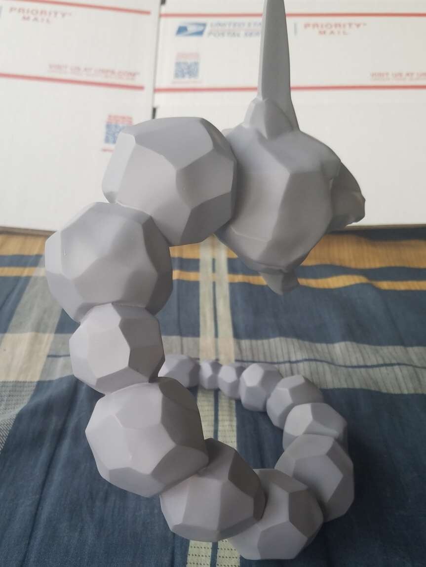 U Pokemon Figure 1/20 scale Zukan Onix Figure (Big Size) 12 inch/30cm ot sp