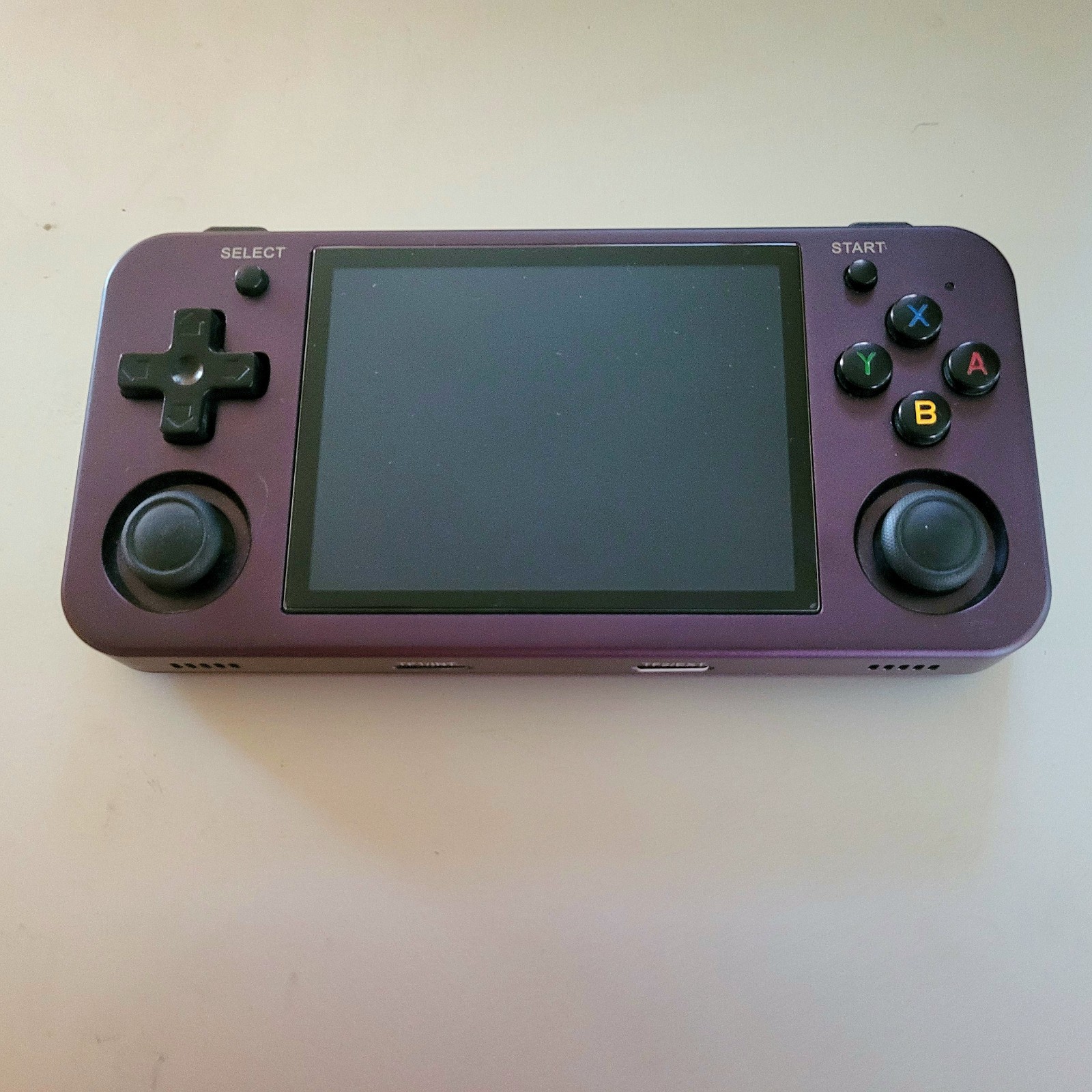 Anbernic RG35XX 64GB+128GB Android/Linux Handheld Console Aluminum Alloy Purple